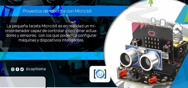 Taller de proyectos de robótica educativa con microbit